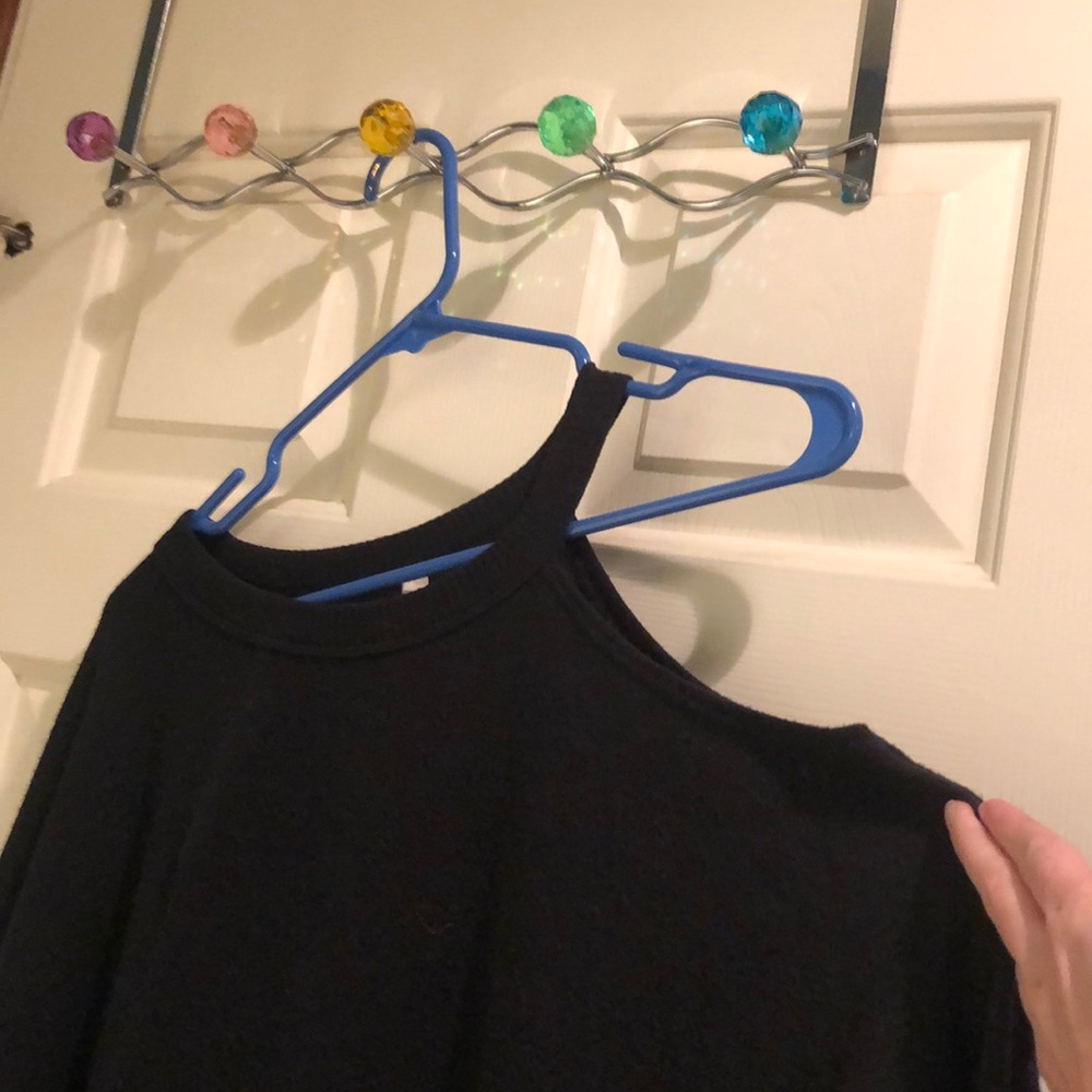 Rvca shoulder sweater black medium